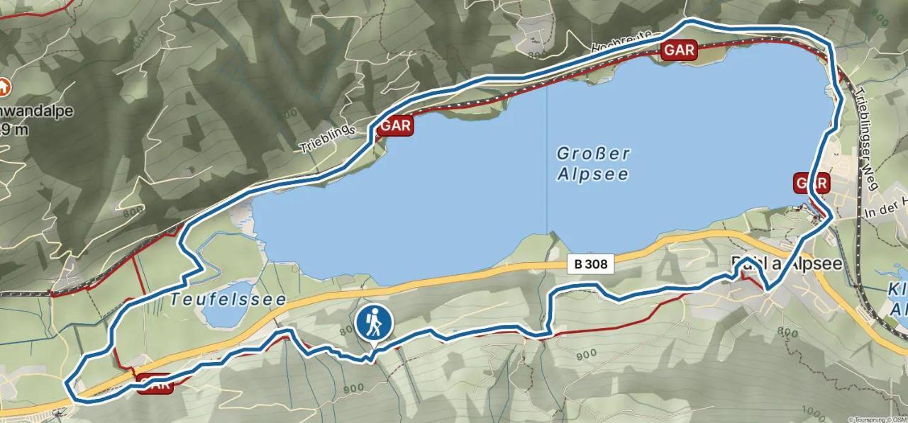 Ferienwohnung Mit Sauna Am Alpsee Buehl am Alpsee Εξωτερικό φωτογραφία